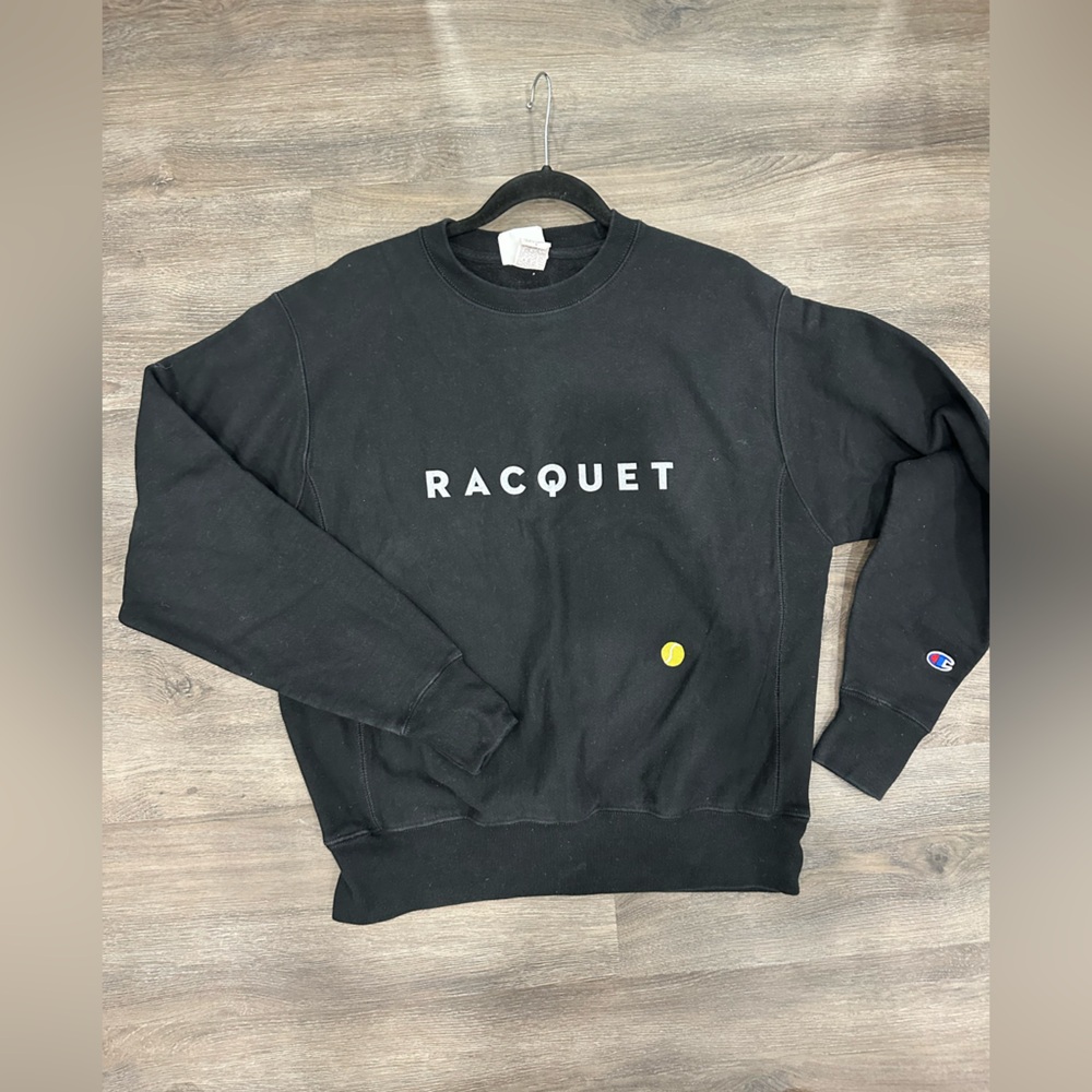 RACQUET champion tennis sweatshirt
